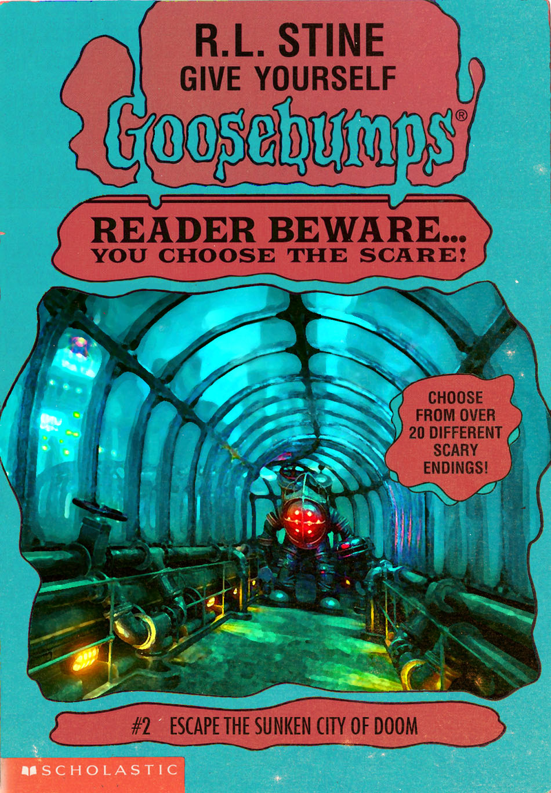 Illustration for article titled Classic Video Games Reimagined As R.L. Stine Goosebumps Books